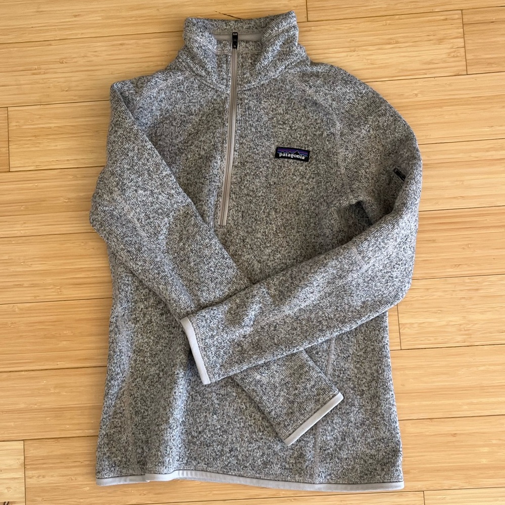Patagonia better sweater 1/4 zip fleece, XS